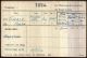 Ralph THRALE medal card