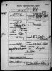 Death certificate of Gustavius Duncan