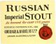 Barclays Russian Imperial Stout label, 1975.